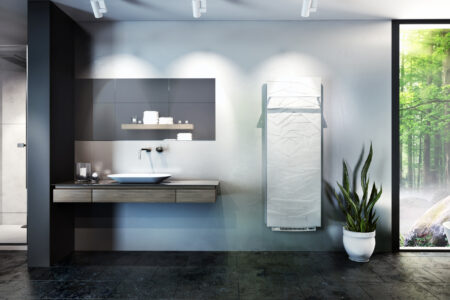 Heating your bathroom quickly: New option - Hot Air Blowing 1000 W