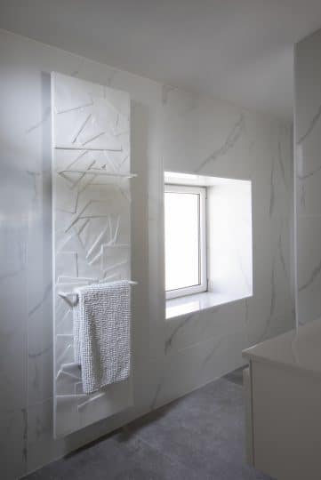seche serviette Edo Blanc